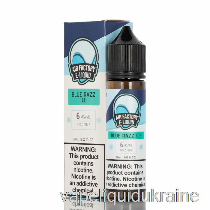 Vape Ukraine Frost - ICED Blue Razz - Air Factory - 60mL 3mg